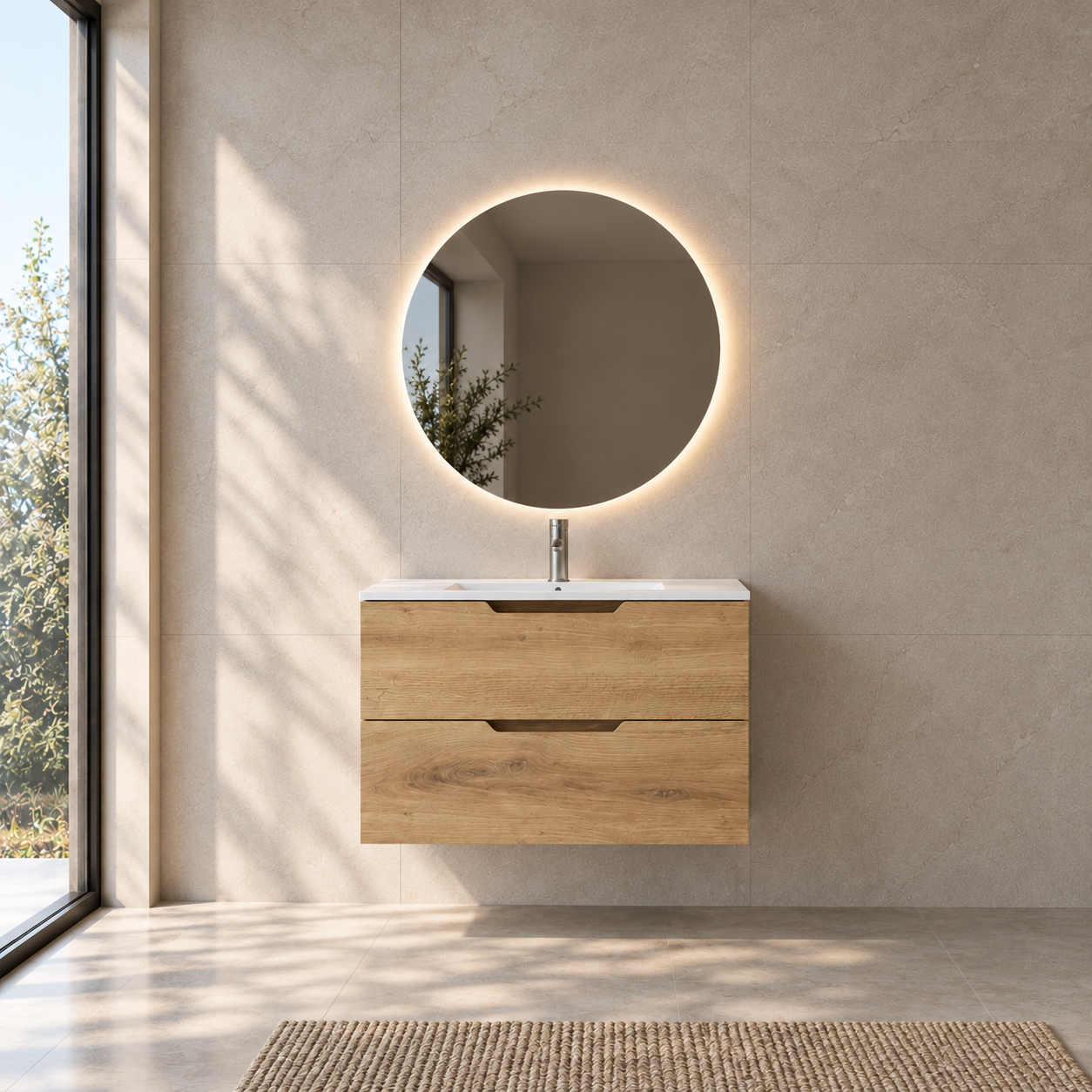 Classic 80 cm EIK m/porselensservant