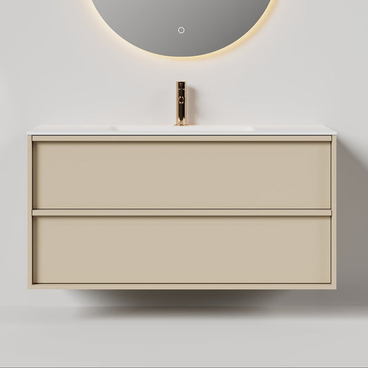 Nordic frame 120 lys grå m/servant UTEN/speil