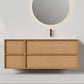 Nordic frame 150 naturlig eik høyre m/enkel servant UTEN/speil