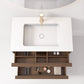 Nordic frame 80 valnøtt m/servant UTEN/speil