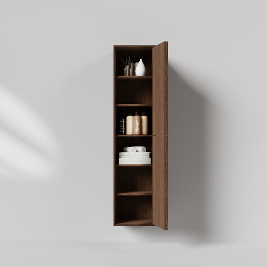 Nordic Frame høyskap mørk eik