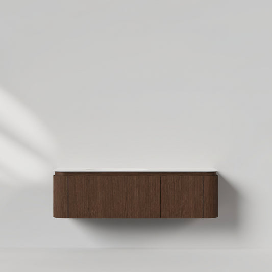 Nordic Sense 150 mørk eik m/servant