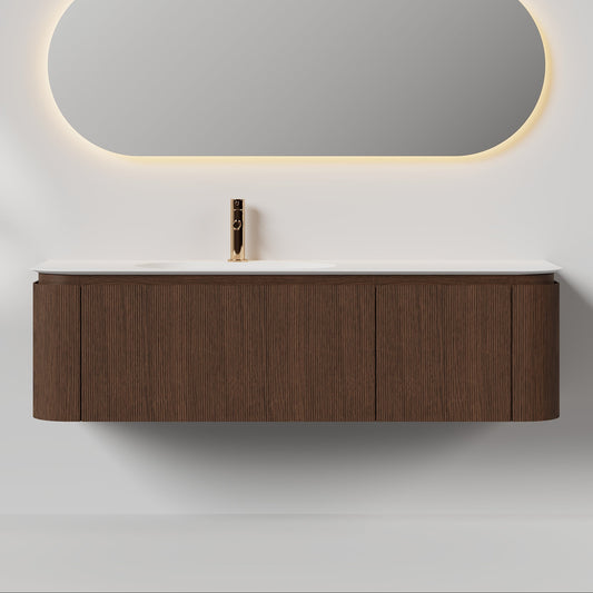 Nordic Sense 150 mørk eik m/servant