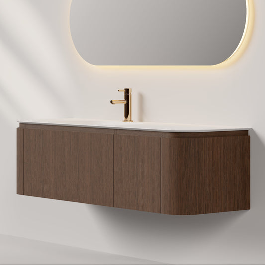 Nordic Sense 150 mørk eik m/servant
