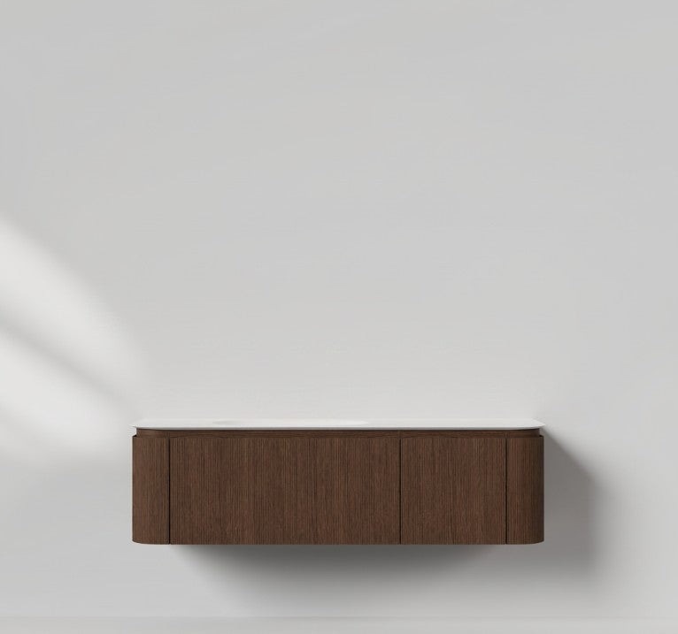 Nordic Sense 150 mørk eik UTEN/servant