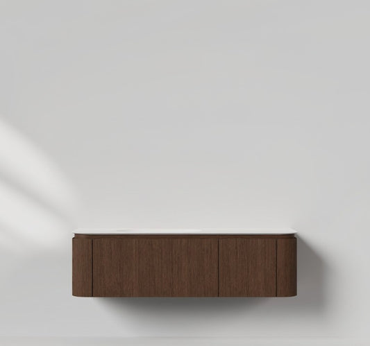 Nordic Sense 150 mørk eik UTEN/servant