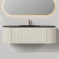 Nordic shape 150 beige m/sort matt servant