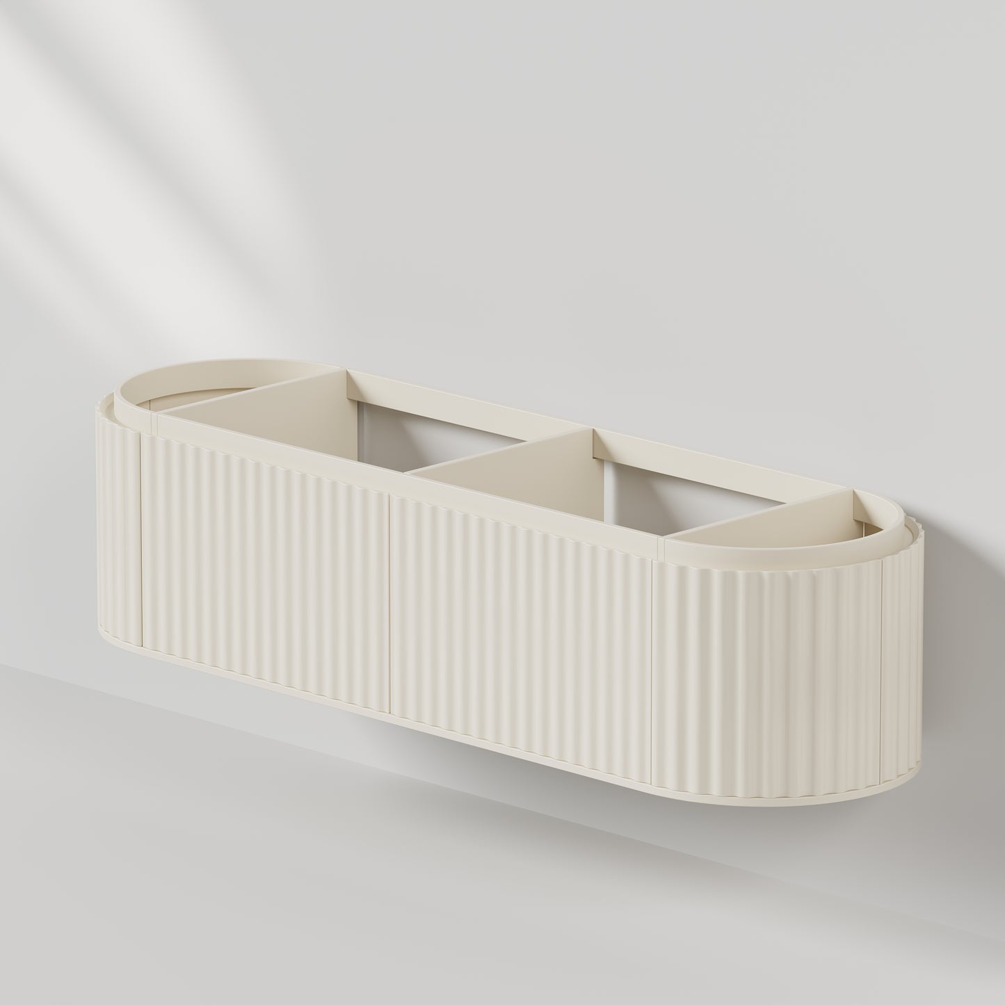 Nordic shape 180 beige UTEN/servant