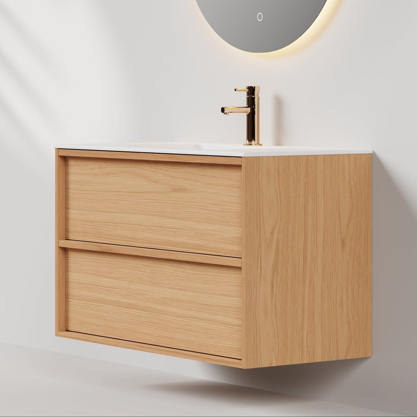 Nordic frame 100 eik m/servant UTEN/speil V2