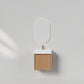 Nordic stripe small 50 Europeisk eik med servant og speil
