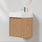 Nordic stripe small 50 Europeisk eik med servant og speil
