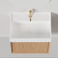 Nordic stripe small 50 Europeisk eik med servant og speil