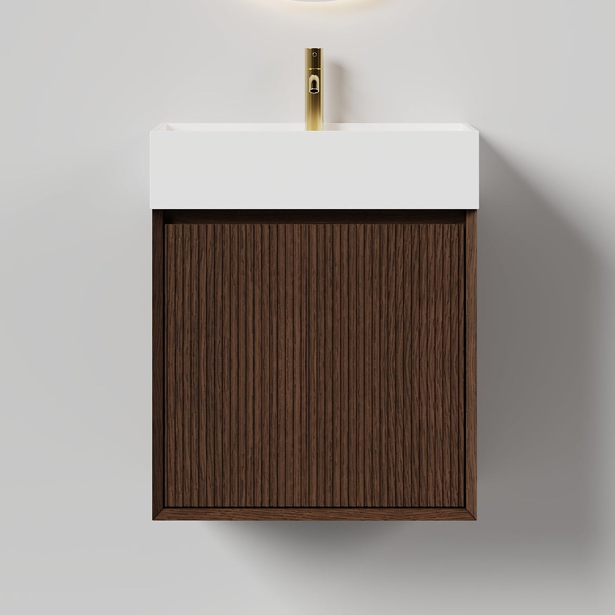 Nordic stripe small 50 Mørk eik med servant