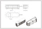 Nordic shape 180 beige m/sort matt servant og ledspeil