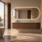 Nordic shape ledspeil 180 grande
