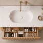 Nordic shape 180 eik med dobbel servant u/speil V2