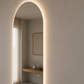 Bologna dimbart lysspeil m/antidugg 60x180 cm