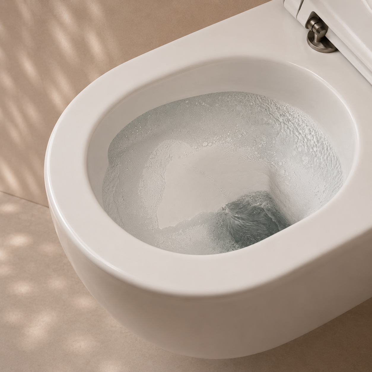 Centria pure vortex veggtoalett, hvit glans