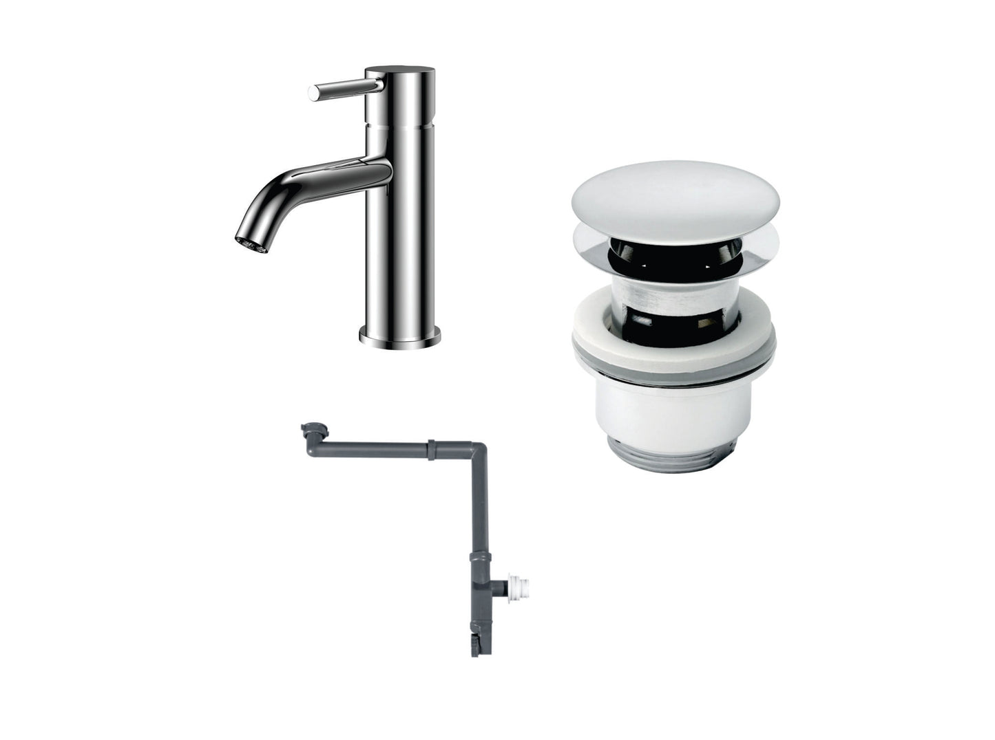 Krom pakkeløsning for servant