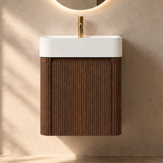 Nordic Shape Small 50 Mørk eik med servant