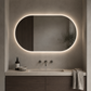 Nordic shape ledspeil 120 cm