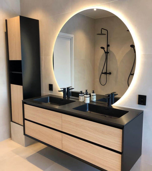 Oslo 150 møbelsett sort matt - V2