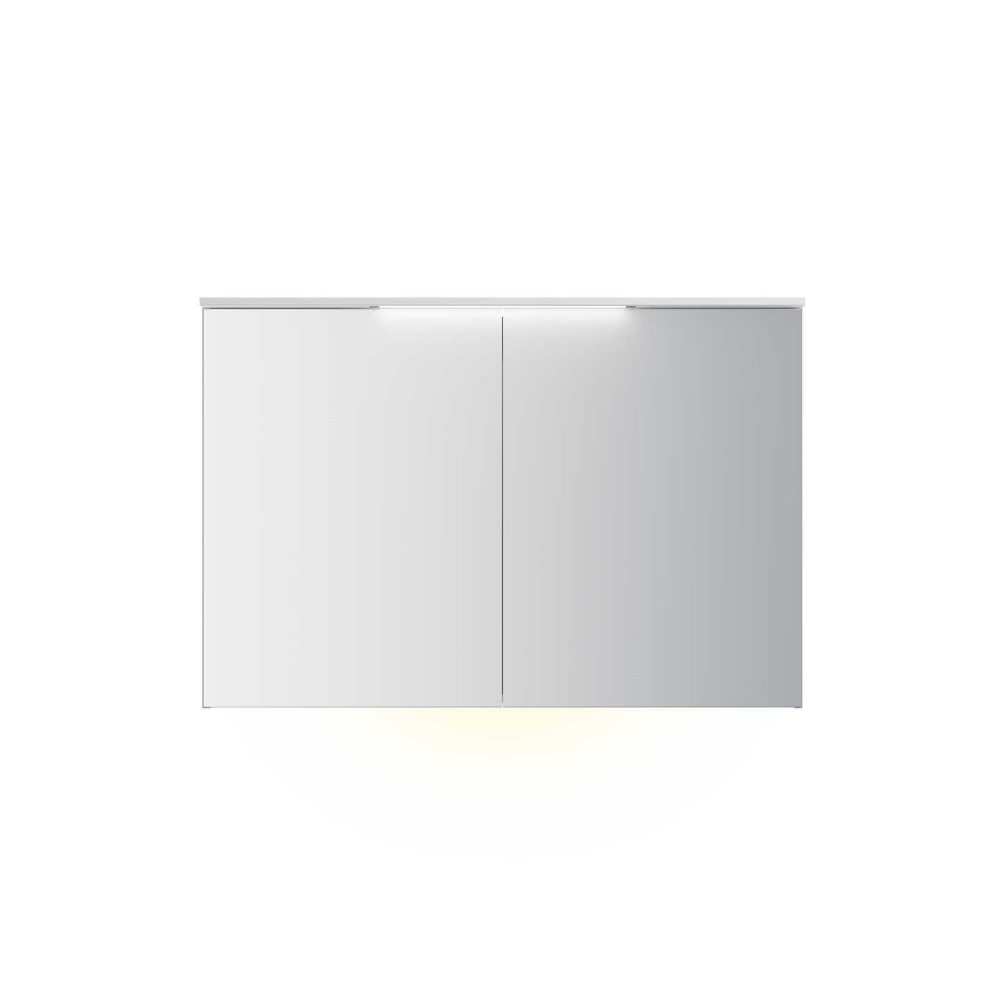 Speilskap B120 D12 med lystopp