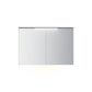 Speilskap B120 D12 med lystopp